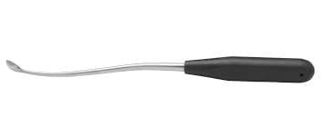 Muller curette with tufnol handle